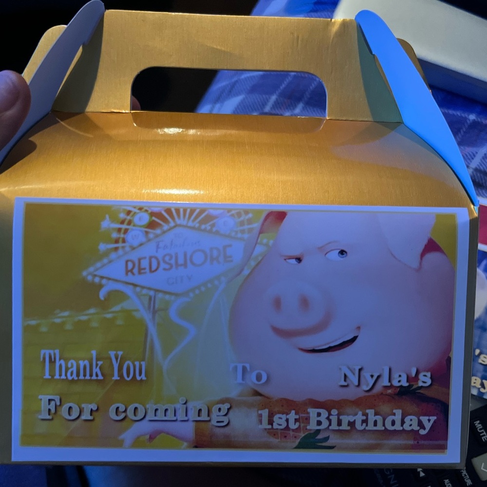 Party favor boxes